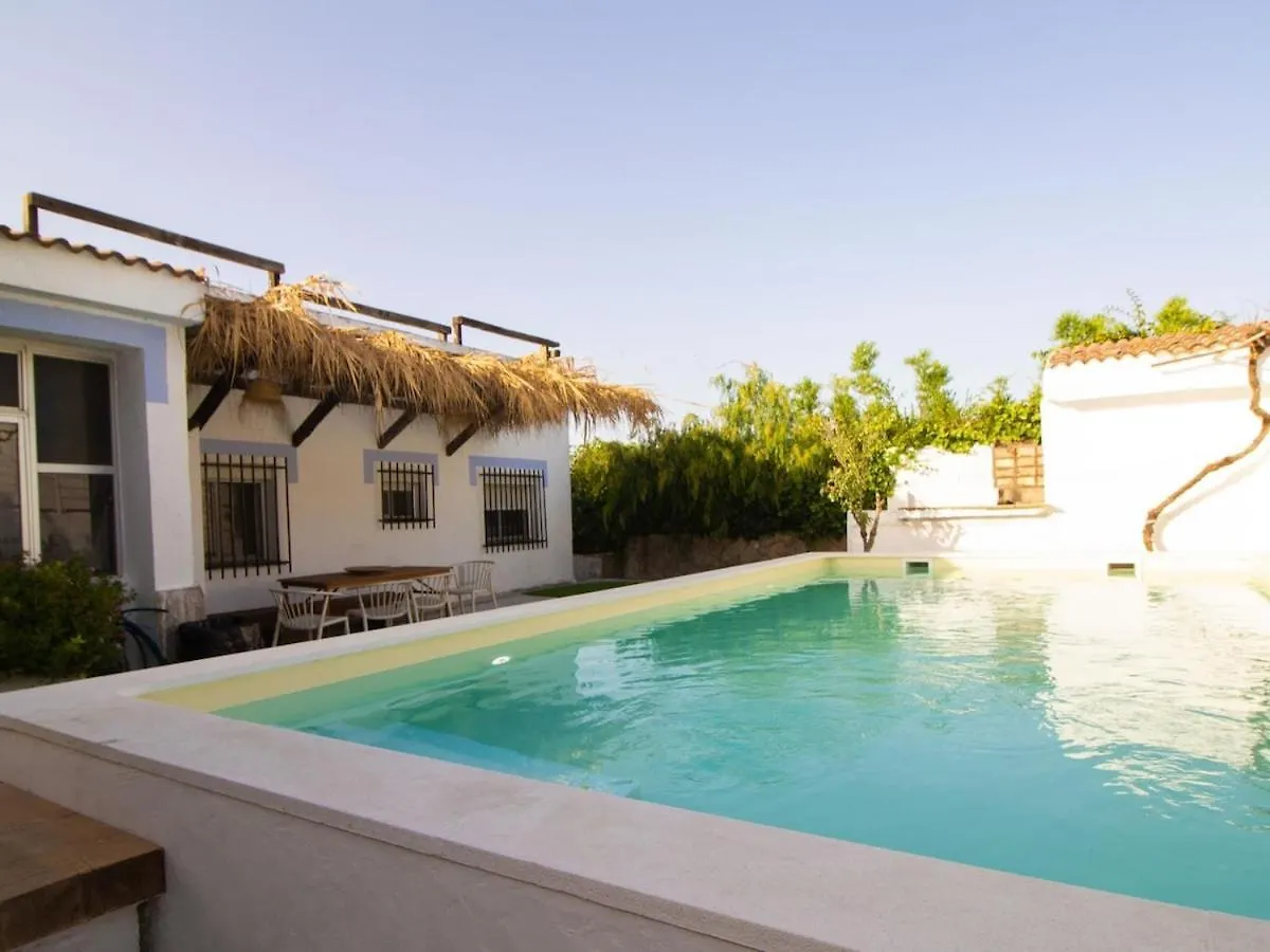Chiclana piscina privada, jacuzzi, terraza jardín Villa Chiclana de la Frontera España